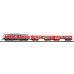 NOU!!! - Set de start analog cu locomotiva Br218 si 2 vagoane marfa DB - H0 PIKO 57032 - NOU !!!